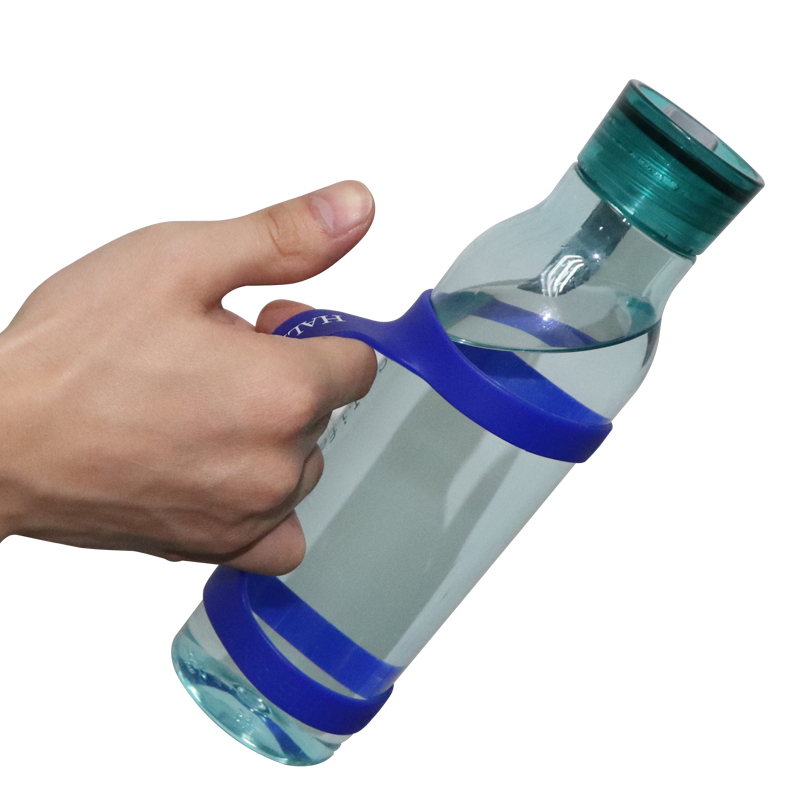 便攜式水瓶帶，硅膠水杯保護(hù)帶廠家定制